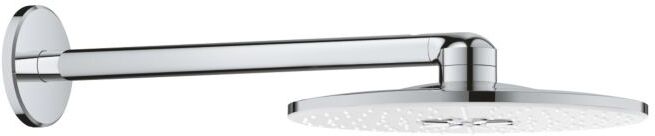 Grohe Rainshower 310 SmartActive Kopfbrause 26475LS0, moonwhite, mit Duscharm 430 mm