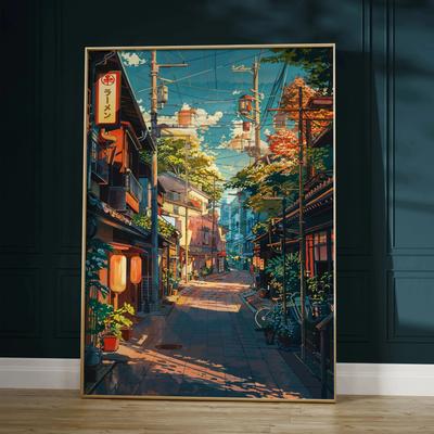 Uplifted Finds Botanical Ancient Pine   Japanese Zen Nature Canvas Art   Executive Studio & Oriental Sanctuary Decor tl1756 30 X 45 Cm No Frame