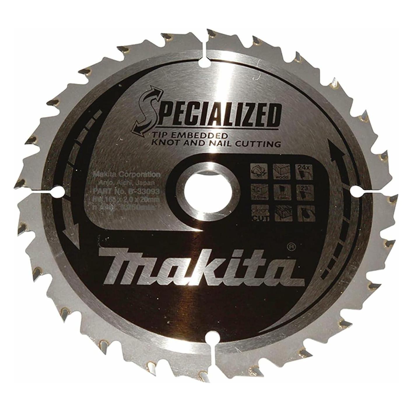 Makita SPECIALIZED Sägeb.165x20x24Z (B-33093)