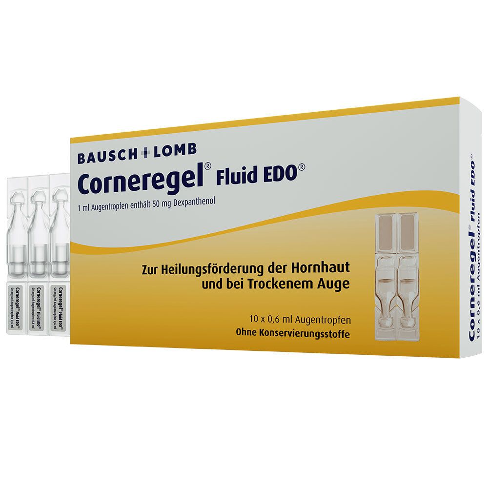 Corneregel Fluid EDO Augentropfen 10x0,6 ml