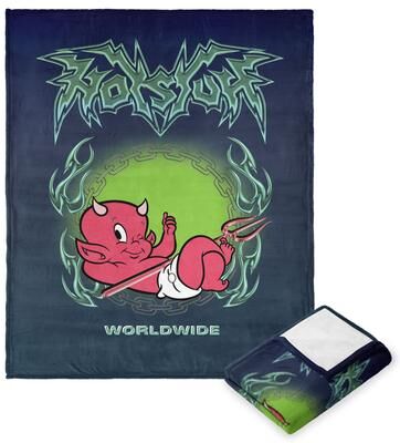 Northwest Universal Hot Stuff Cloud Throw Blanket