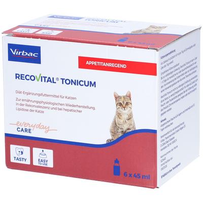 Recovital Tonicum Diät-Erg.Futtermittel f.Katzen 6x45 ml Tonikum