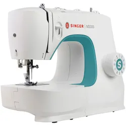 Singer M3305, Nähmaschine, Grün, Weiss