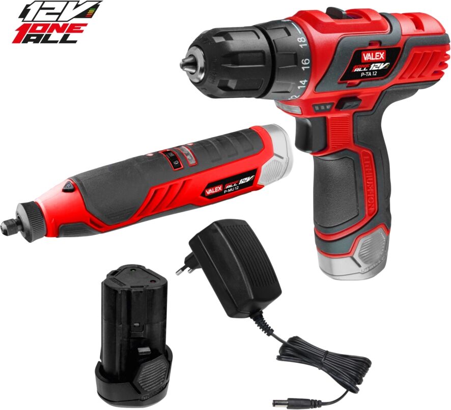 Valex KIT AVVIATORE MULTIUTENSILE 12V BATT 2AH CB