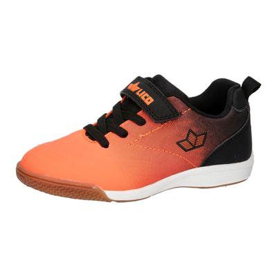 Hallenschuh LICO "Sportschuh Marlin VS", Mädchen, Gr. 32, orange, Synthetik, Schuhe Hallenschuh
