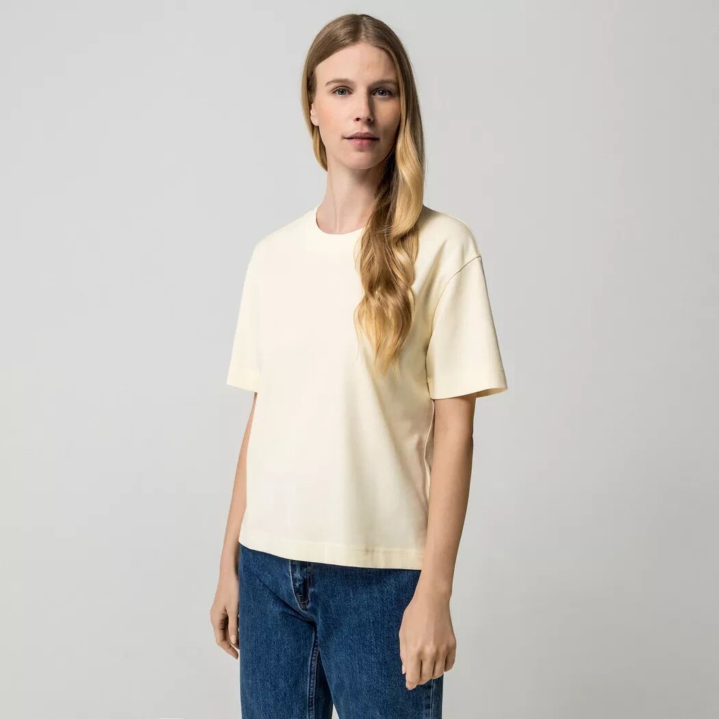 Gina Tricot - T-Shirt, für Damen, Gelb, Größe S