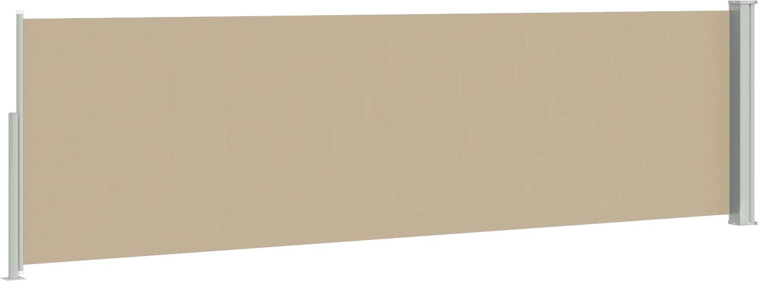 vidaXL Store latéral rétractable Rectangulaire 117 x 500 cm Polyester