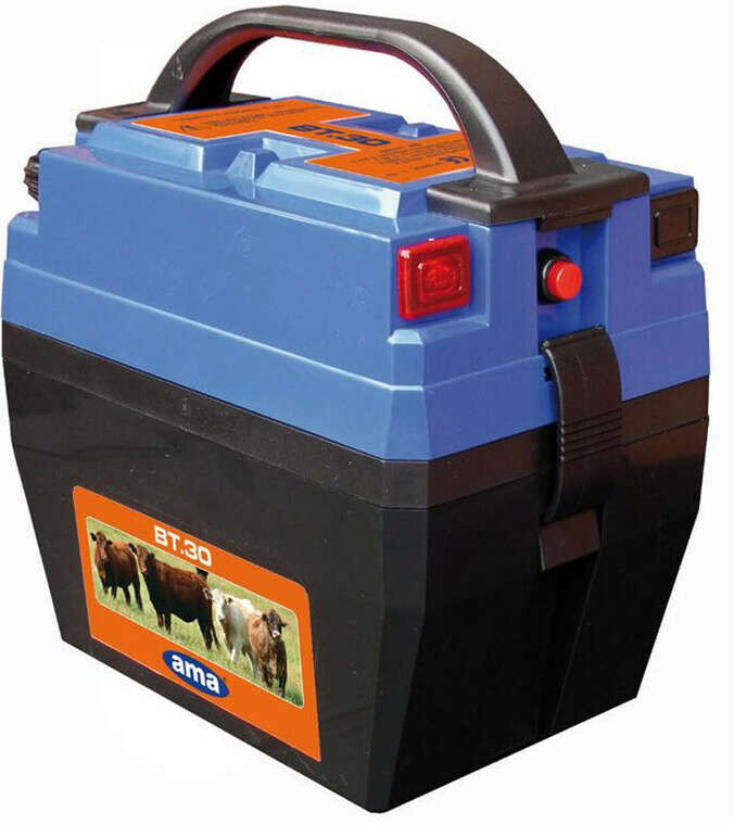 AMA Ranch BT30 électrificateur de clôture 9V 0,3 J