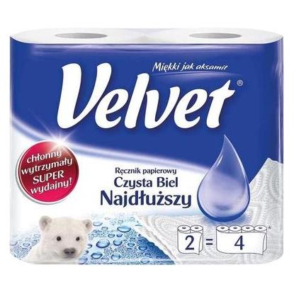 Velvet Samt extra langes Papiertuch, 2 Walzen (2x) (40740458)