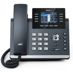 Yealink SIP-T44W Wi-Fi Telefon, Telefon, Grau