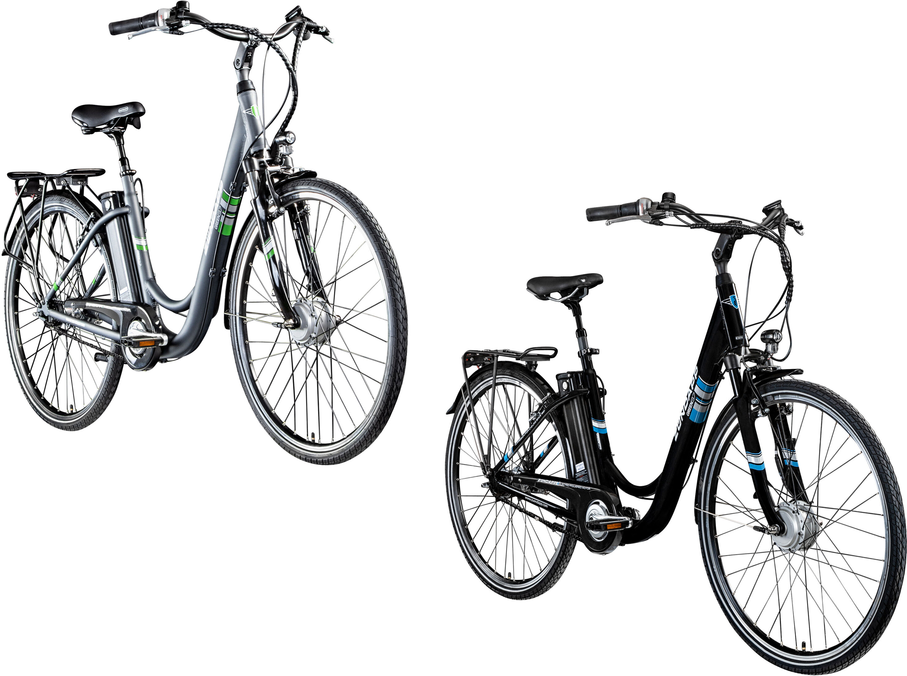 ZÜNDAPP E-Bike City »Green 3.7 E-Bike 700c«, 26 oder 28 Zoll