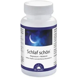 Dr. Jacob's Schlaf schön Melatonin Baldrian Melisse Hopfen 90 St