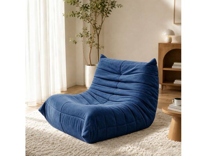 VUZINIC Sitzsack für Erwachsene, Memory-Schaum-Füllung, Bodensofa, Wohnzimmer & Büro (1 St)