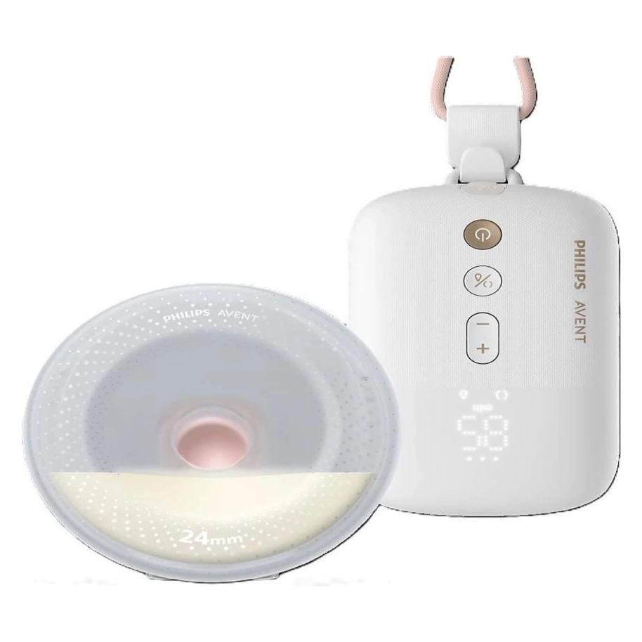 Philips Akcija! Jaunums! Avent Freisprechanlage Vienpusējs elektriskais krūts piena sūknis SCF531/11 (SCF531/11)