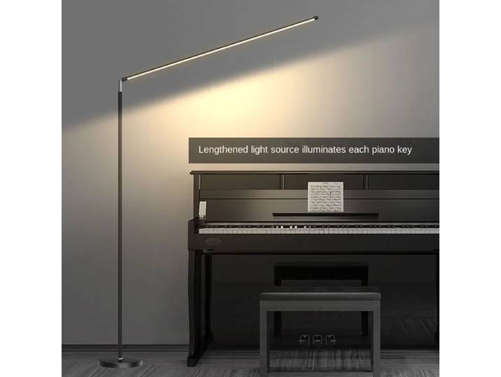 2025 Minimalisme LED Lampadaire Super Lumineux Lampe De Lecture Salon Chambre Chevet Lampe Verticale Plancher Piano Luminaire