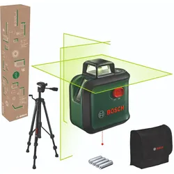 Bosch Kreuzlinien-Laser AdvancedLevel 360 Set,Stativ TT 150 ECO- Lieferkarton - 0603663BZ1