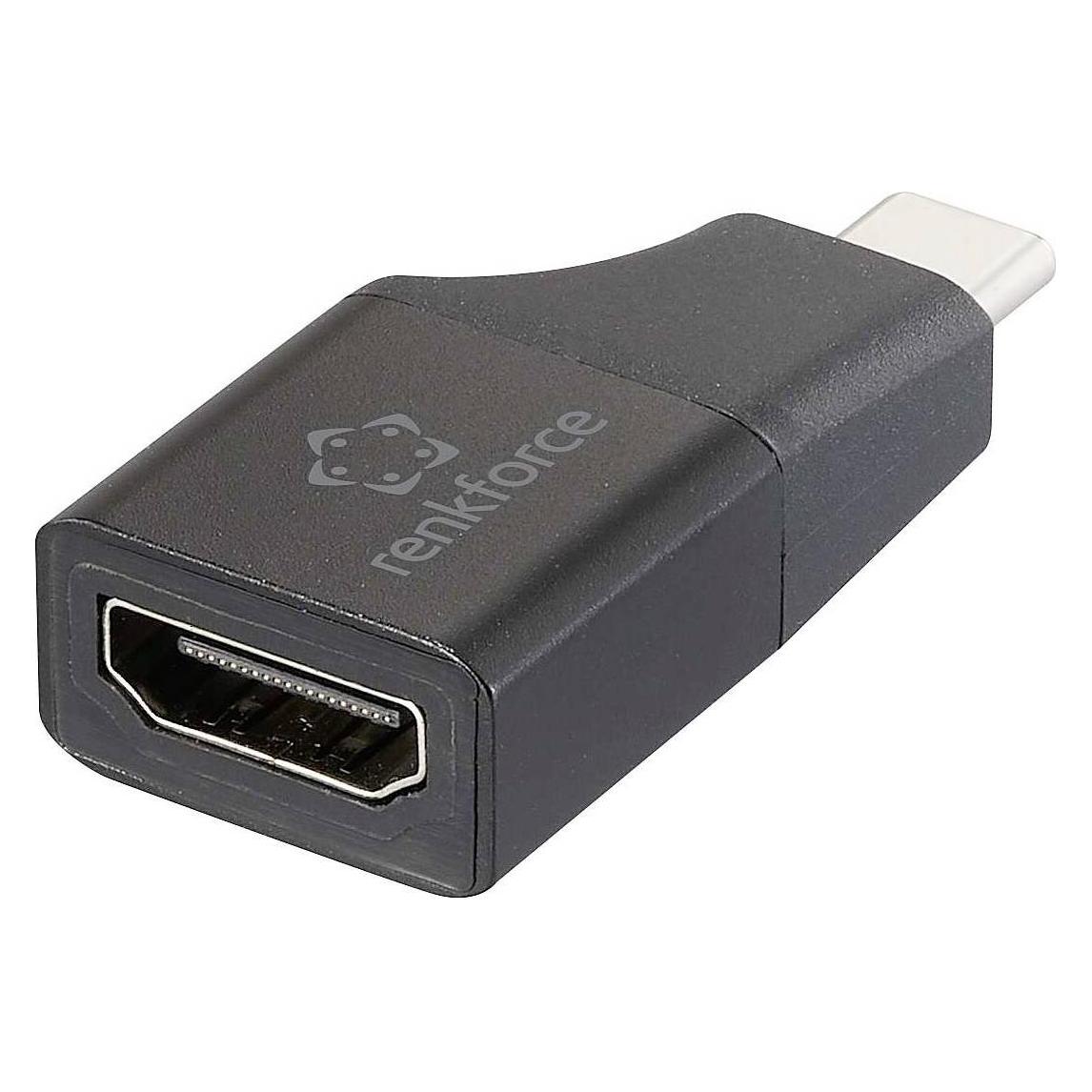 Renkforce RF-6418168 USB-C / HDMI Adapter (1x USB-C Stecker - 1x HDMI-Buchse) (RF-6418168)