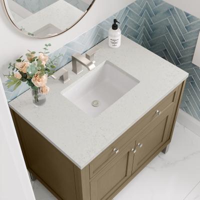 James Martin Furniture "James Martin Vanities Chicago 36"" Single Vanity, Walnut Whisper"