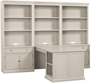 Tuscan Return Group with Shelves - Large - Taupe - Ballard Designs