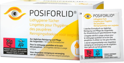 URSAPHARM Arzneimittel GmbH POSIFORLID Lidhygiene-Tücher 50 St 17293762