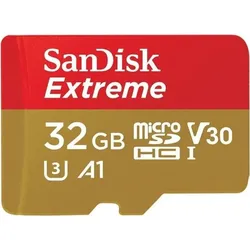 SanDisk Extreme microSDHC Speicherkarte 32GB + SD-Adapter