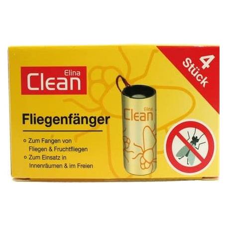 Clean Fliegenfänger 4er zum Aufhängen - giftfrei (54470)