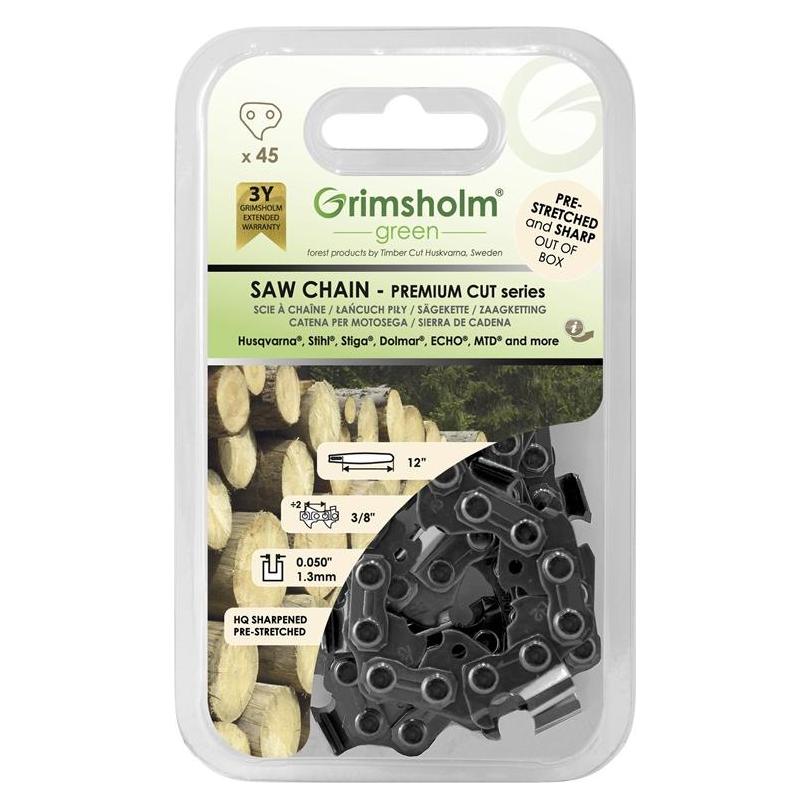 McCulloch SAW CHAIN PREMIUM CUT45 DL3/8"050"/1.3MM (Kettensäge) (54595911)