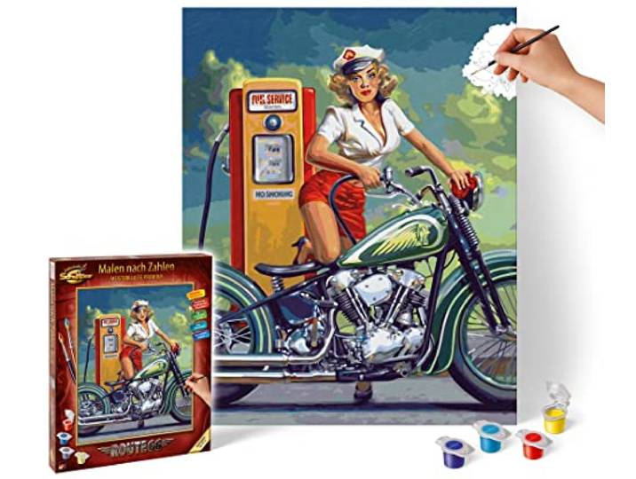 Malen nach Zahlen - Route 66