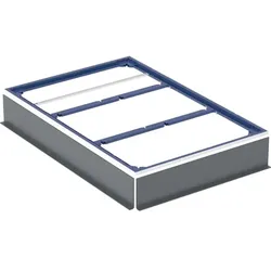 Geberit Duofix Installationsrahmen für Duschfläche 150-180 cm, für zehn Füße: 150x100cm,, 551524001 551524001