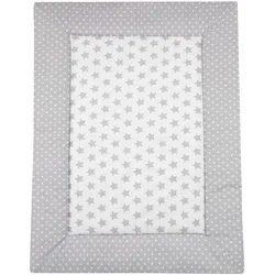 Alvi Krabbeldecke 100x135 cm, silber