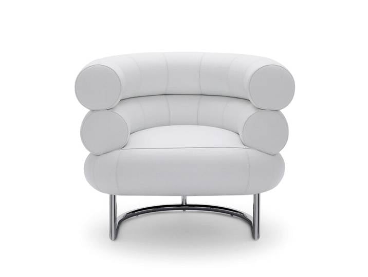 Sessel Bibendum ClassiCon weiß, Designer Eileen Gray, 90x72x79 cm