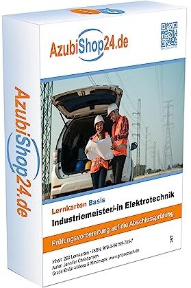 Jennifer Christiansen - Lernkarten Industriemeister Elektrotechnik: Prüfungsvorbereitung - Preis vom 01.10.2026 17:08:56 h