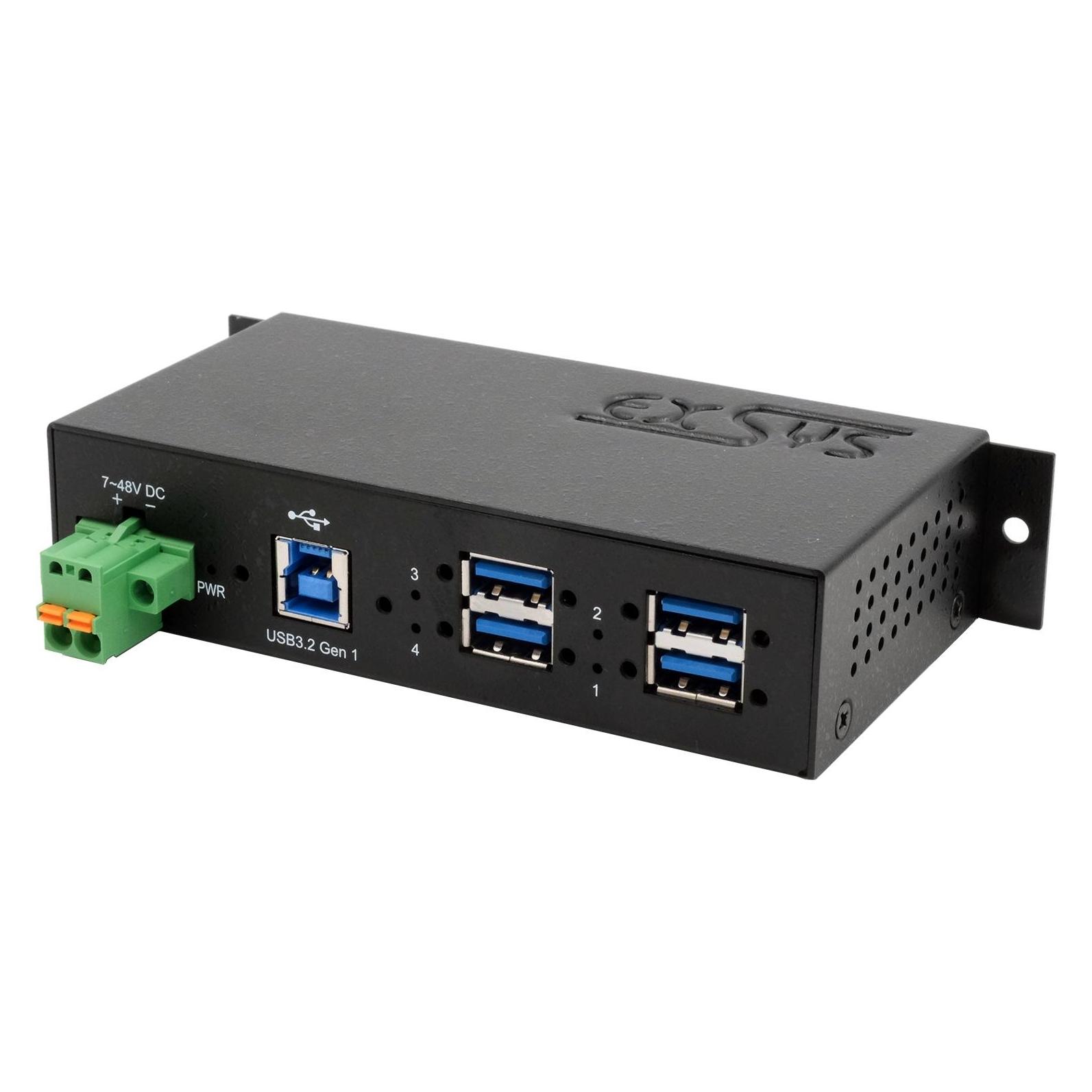 Exsys USB-Hub EX-1185HMVS-2 (USB-B, 4 Ports) (EX-1185HMVS-2)