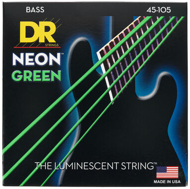 DR Strings Neon Green NGB-45