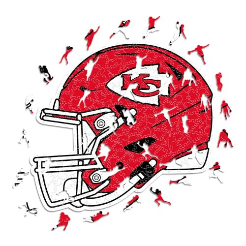 Iconic Puzzles Kansas City Chiefs Puzzel, 150 stukjes, S