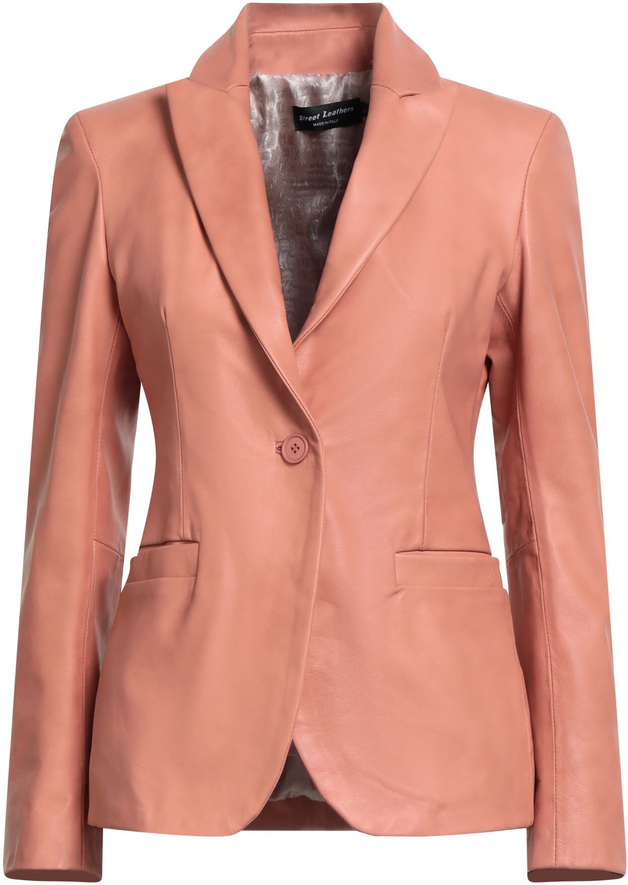Street Leathers Americana Mujer Salmón L Mujer
