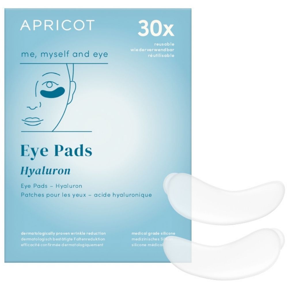 Apricot Eye Pads Hyaluron me myself and eye 2 St Hautcreme
