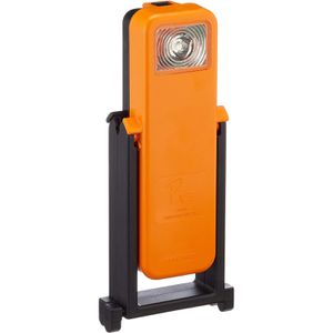 Leina-Werke Warnleuchte orange, mit 180° LED, mit Batterie, aufstellbar, StVZO-Zulassung, Notfallleuchte