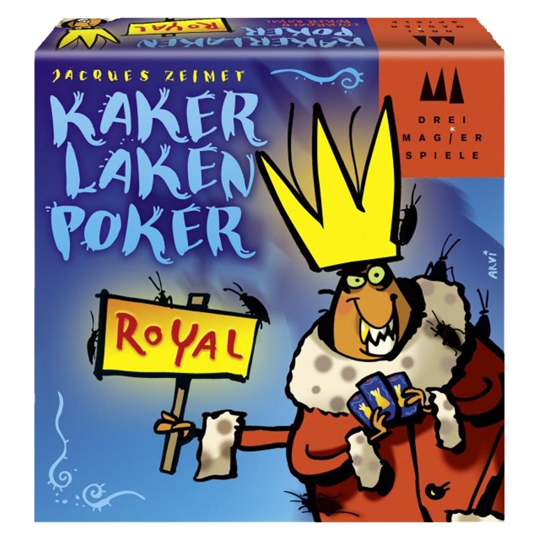 Schmidt Spiele Kakerlakenpoker Royal (Deutsch, Französisch, Italienisch, 2 - 6 Spieler) (40866)