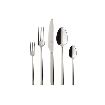 Besteck-Set VILLEROY & BOCH "Tafelbesteck La Classica 180er Set silber", silber, 180, Essbesteck-Sets, Spülmaschinenfest