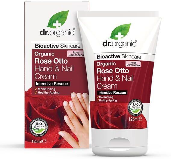 Dr. Organic Rose Otto Hand and Nail Cream 125 ml