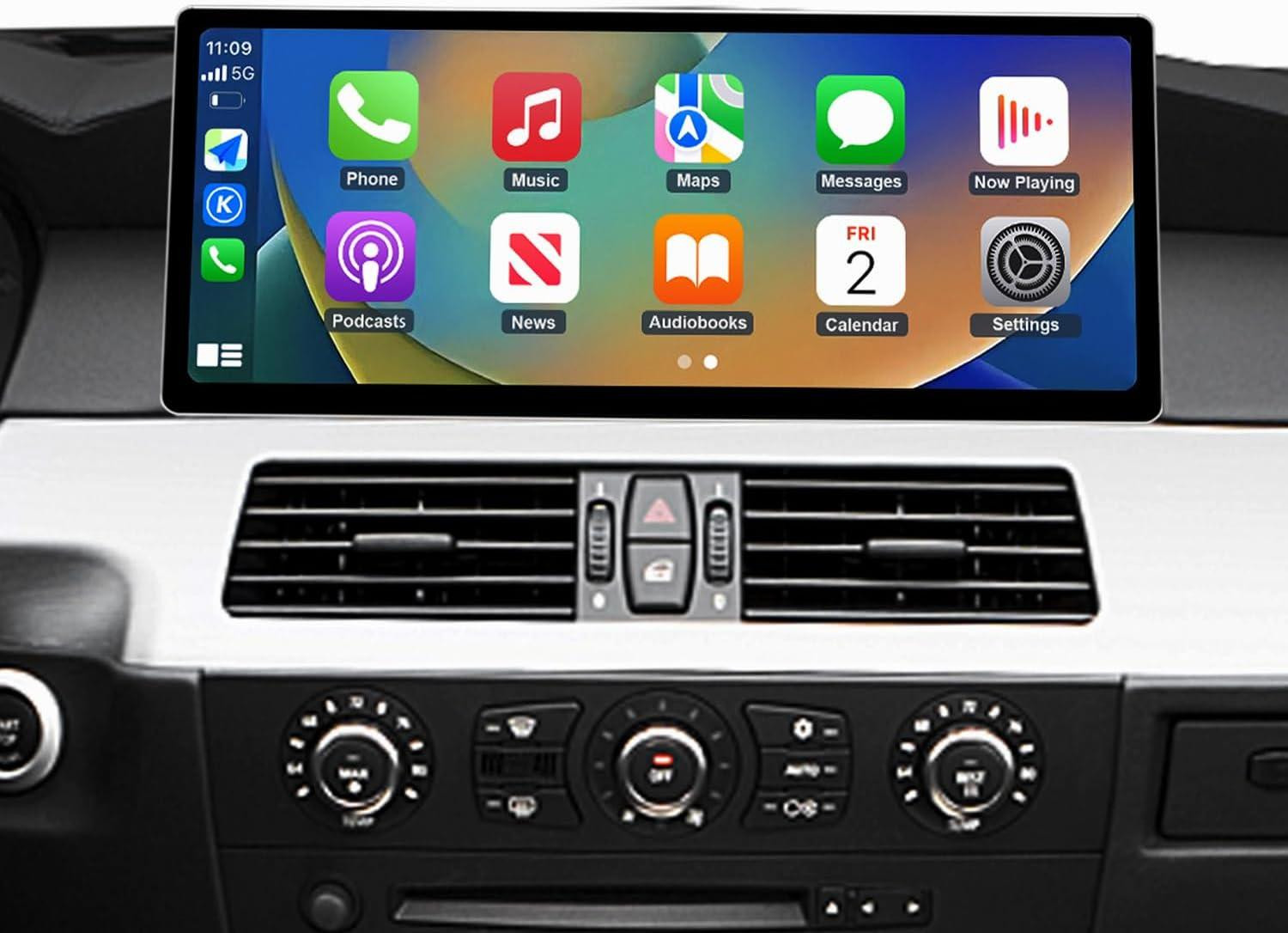 Selius CarPlay Multimediascherm met Touchscreen Display voor Autoradio Upgrade en Autoinfotainment