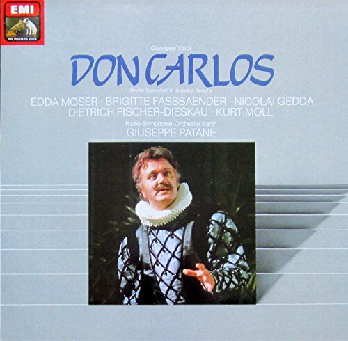 Giuseppe Patane und Radio-Symphonie-Orchester Berlin - Verdi: DON CARLOS (Großer Querschnitt in deutscher Sprache) [Vinyl LP] [Schallplatte] - Preis vom 11.10.2026 03:10:56 h