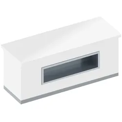 Neutraler buffetschrank ww-finish - 1650x850x900 mm - 11246WW0 Eurast