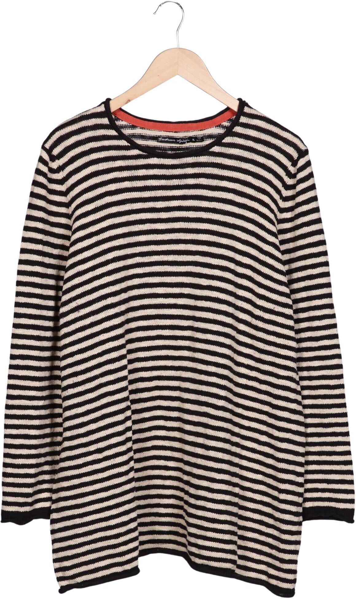 Ulla Popken Damen Pullover, Mehrfarbig, Gr. XL, Baumwolle - Second Hand