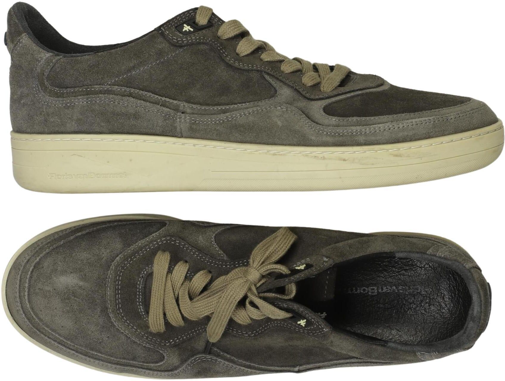 Floris van Bommel Herren Sneaker, Grau, Gr. EU 43 (UK 9), Leder - Second Hand
