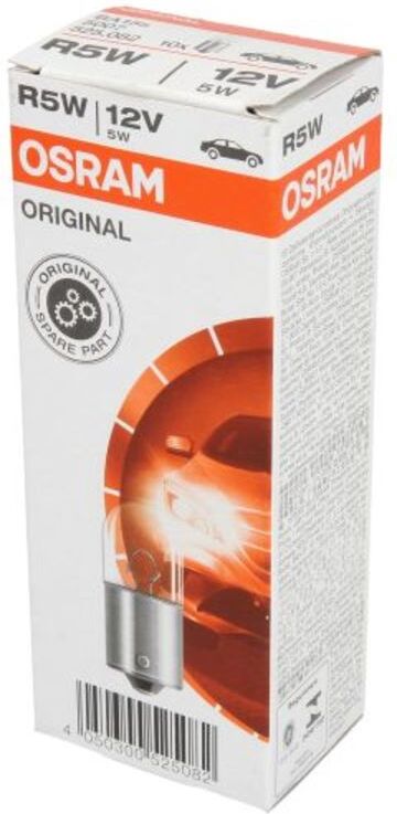 Ams-Osram Glühlampe Sekundär OSRAM R5W Standard 12V, 5W, 10 Stück