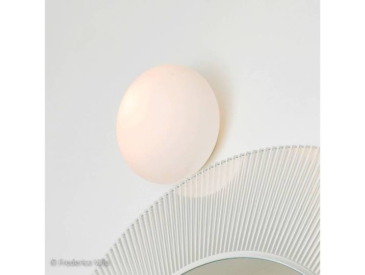 Artemide Designer Wandlampe Dioscuri, dimmbar, weiß / opal, für Flurbereich, Glas, Design, Wandleuchte, Wandlampe Innen