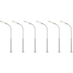 Viessmann Modelltechnik N Peitschenleuchte einfach Fertigmodell 64906 1 Set