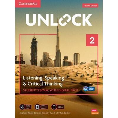 Unlock Level 2 Listening, Speaking and Critical Thinking Student's Book with Digital Pack, Taschenbuch von Stephanie Dimond-Bayir,Kimberley Russell,